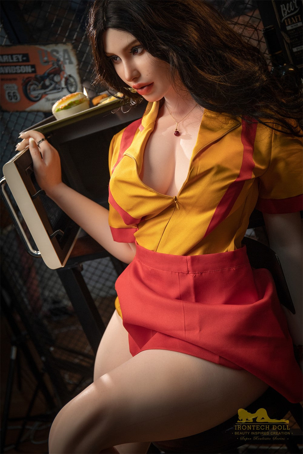 Jackie sexdukke (Irontech Doll 164 cm e-cup S19 silikone)