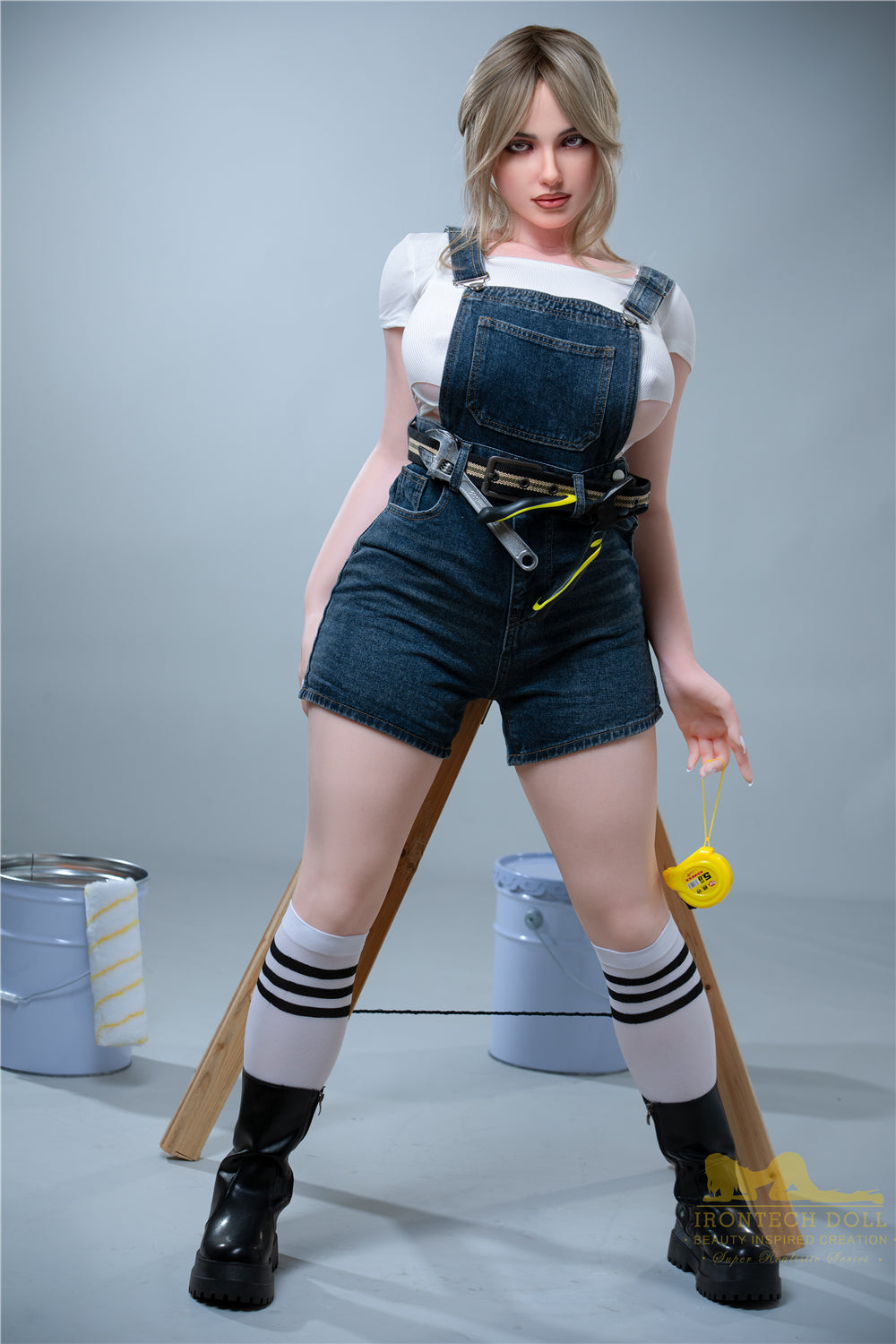 Claudia sexdukke (Irontech Doll 160 cm H-cup S17 silikone)