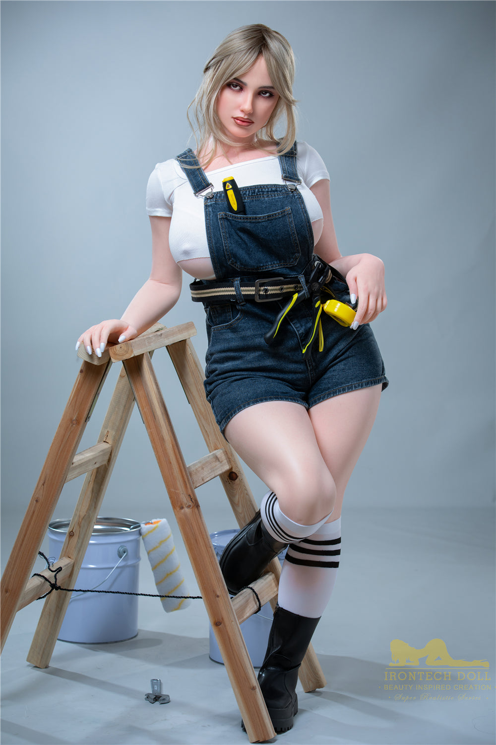 Claudia sexdukke (Irontech Doll 160 cm H-cup S17 silikone)