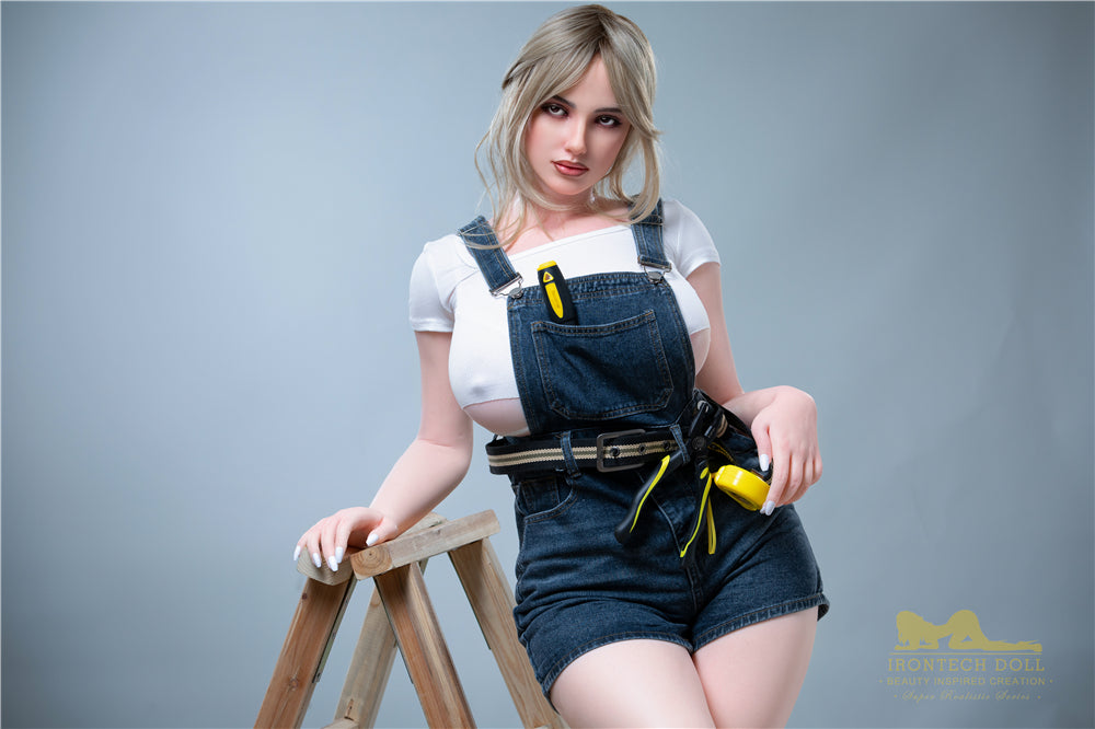 Claudia sexdukke (Irontech Doll 160 cm H-cup S17 silikone)