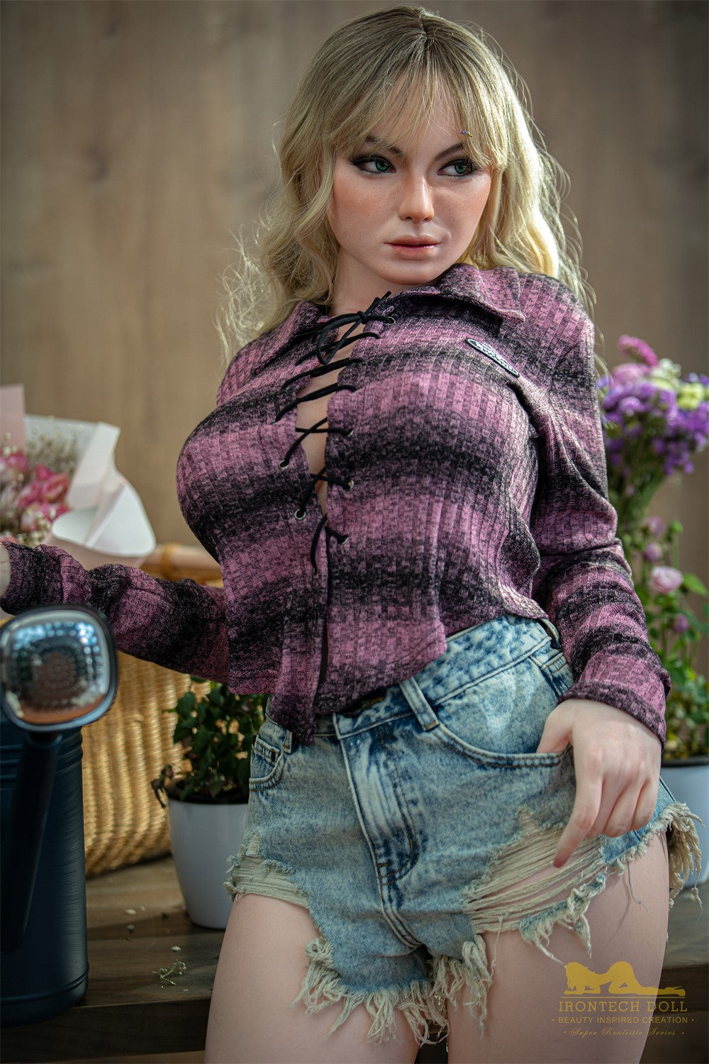 Maria sexdukke (Irontech Doll 165 cm F-cup P22 silikone)