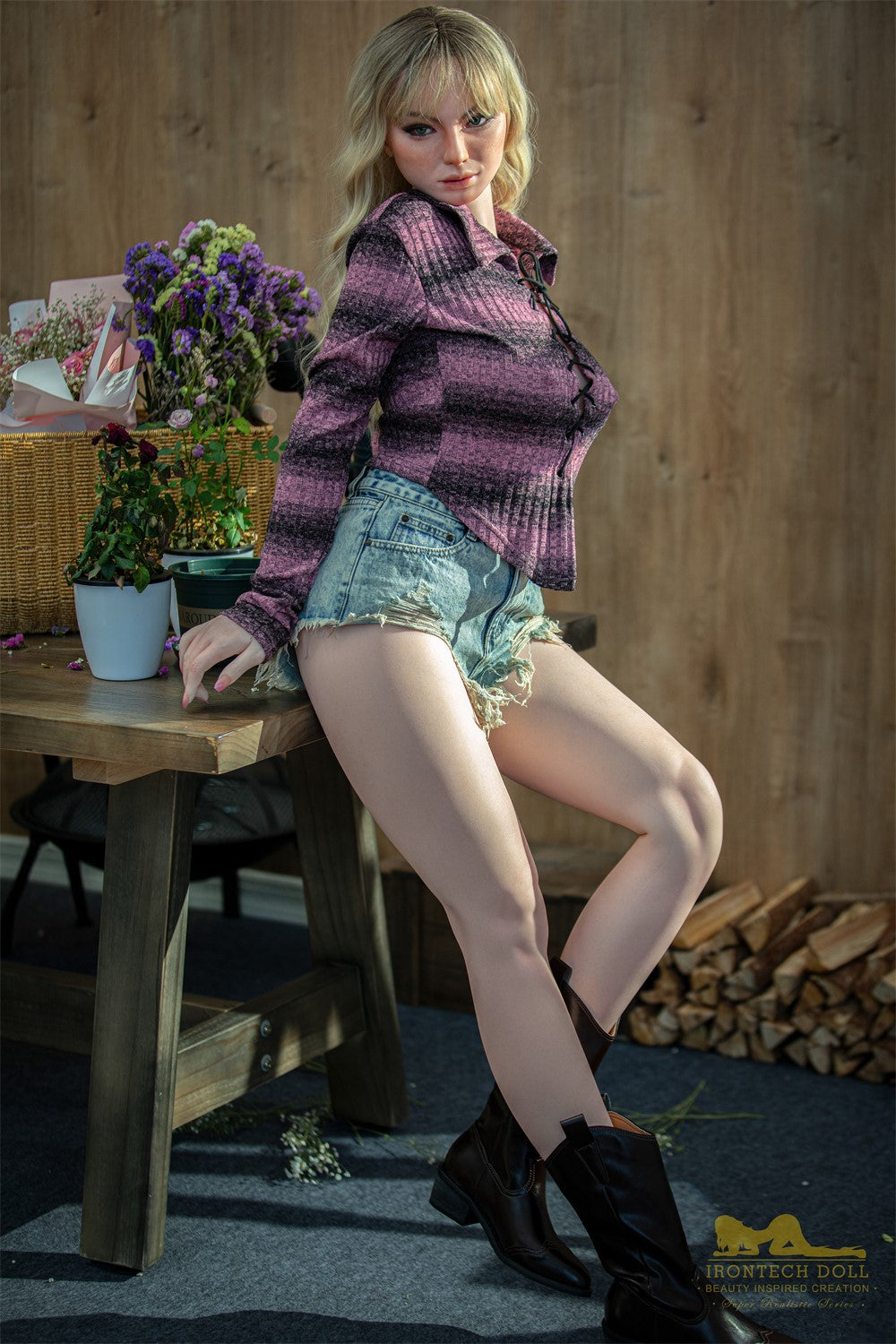 Mary sexdukke (Irontech Doll 165 cm f-cup S22 silikone)