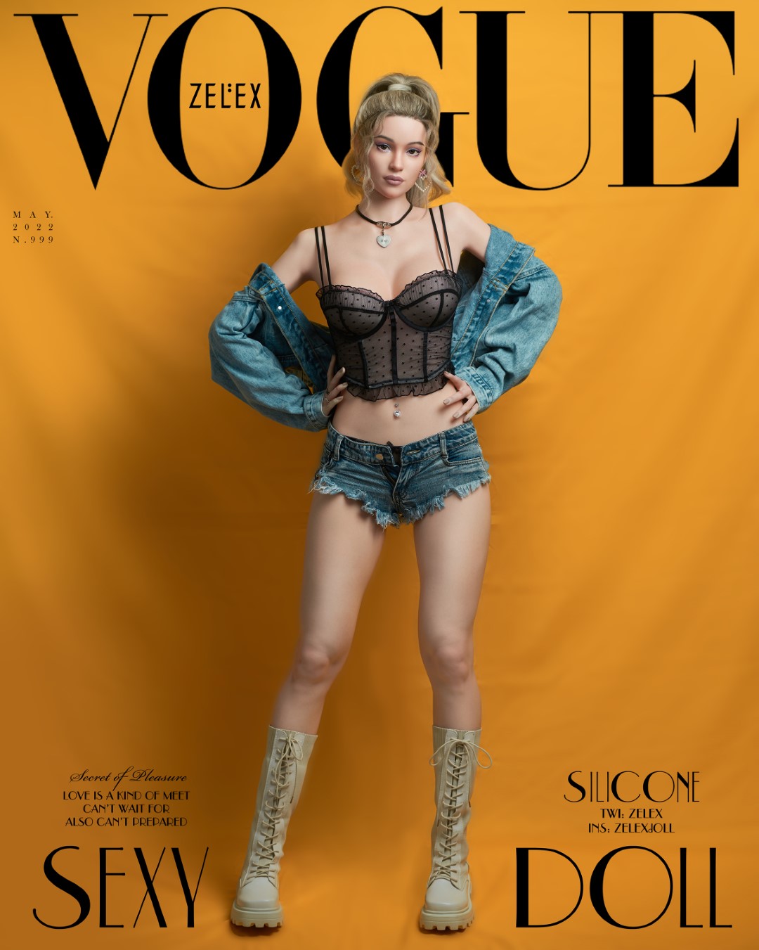 Noel sexdukke (Zelex 170 cm C-cup GE46 silikone)