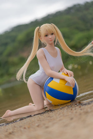 Marie Rose Mini sexdukke (AXB Doll 85 cm B-cup GF05-1 silikone) EXPRESS