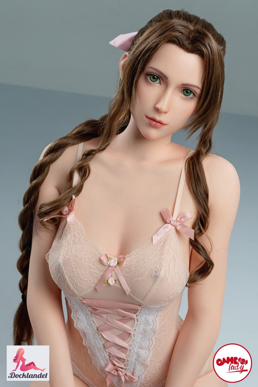 Aerith sexdukke (Game Lady 168 cm E-cup Nr.04 silikone)