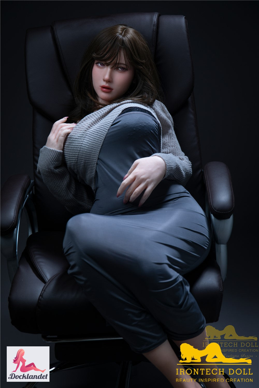 Hannah sexdukke (Irontech Doll 165 cm F-cup S1 silikone)