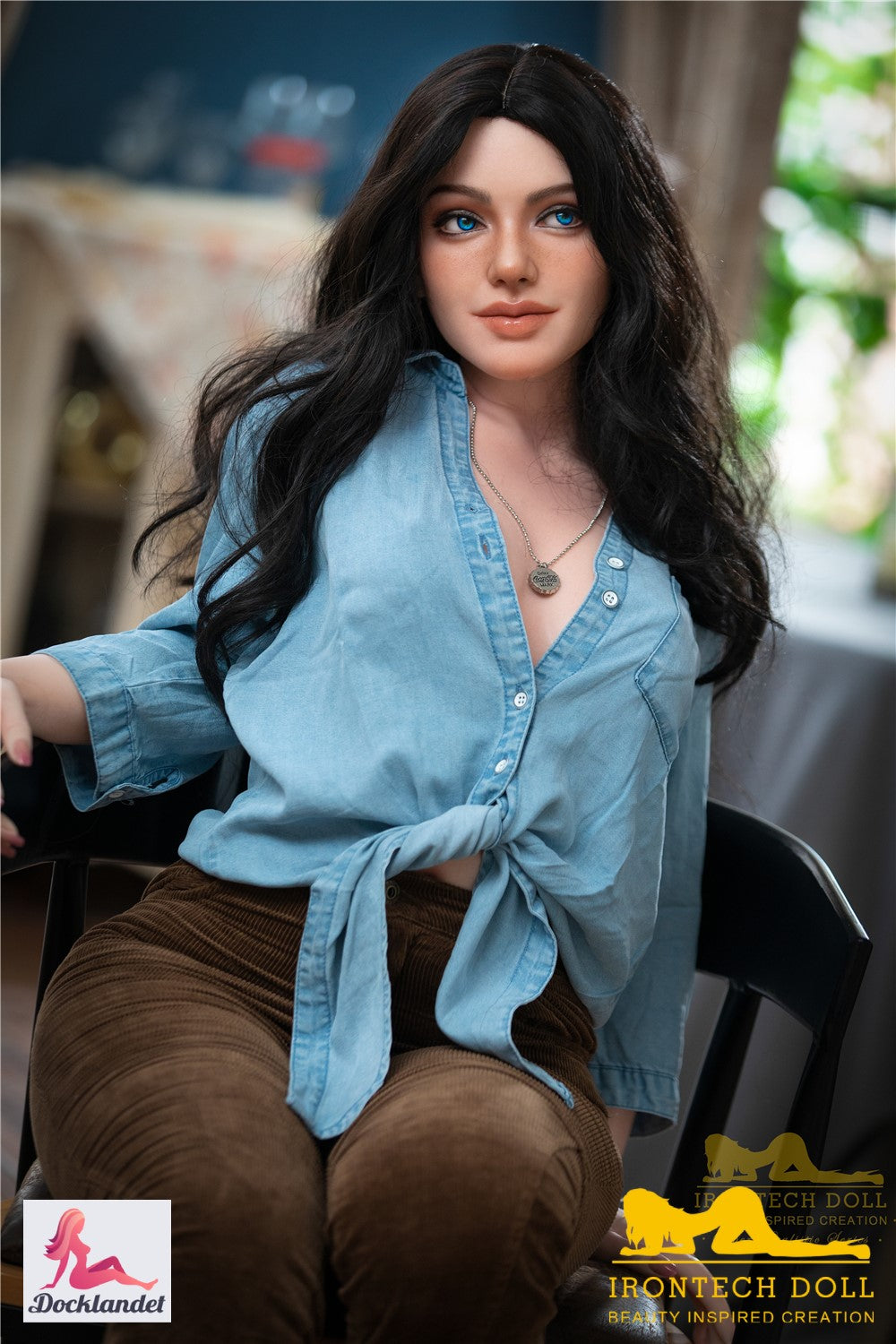 Marley sexdukke (Irontech Doll 152 cm A-cup P27 silikone)