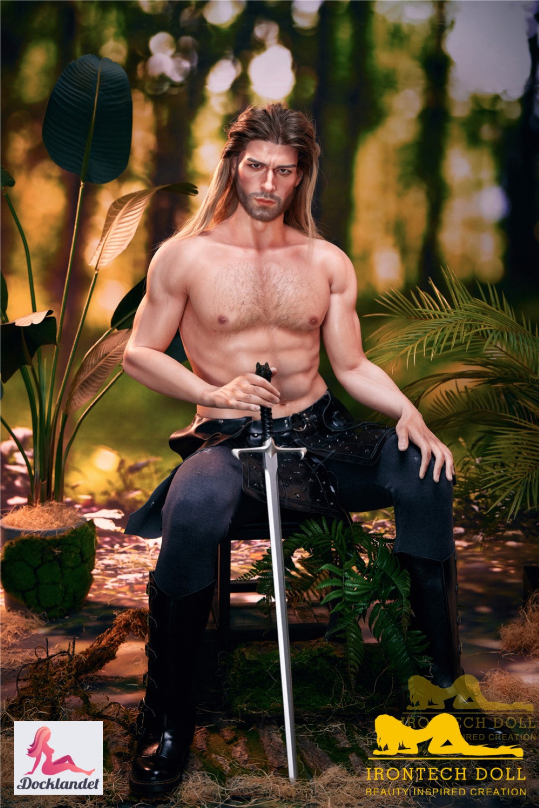 Ragnar mand sexdukke (Irontech Doll 176 cm M5 silikone)