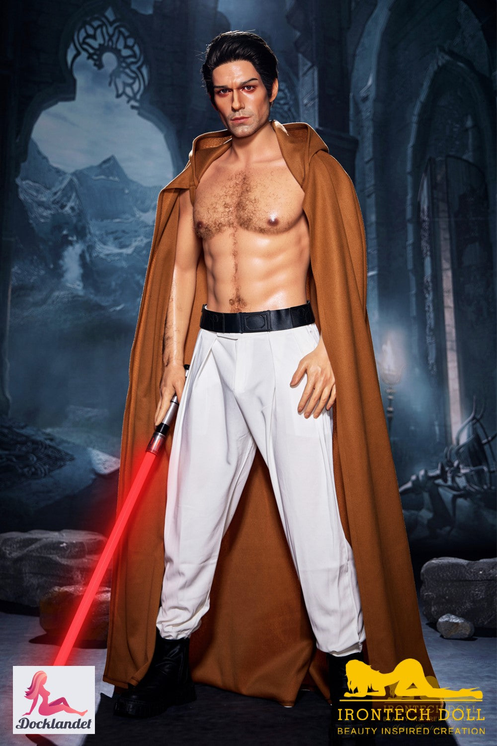 Luke mand sexdukke (Irontech Doll 170 cm M5 silikone)