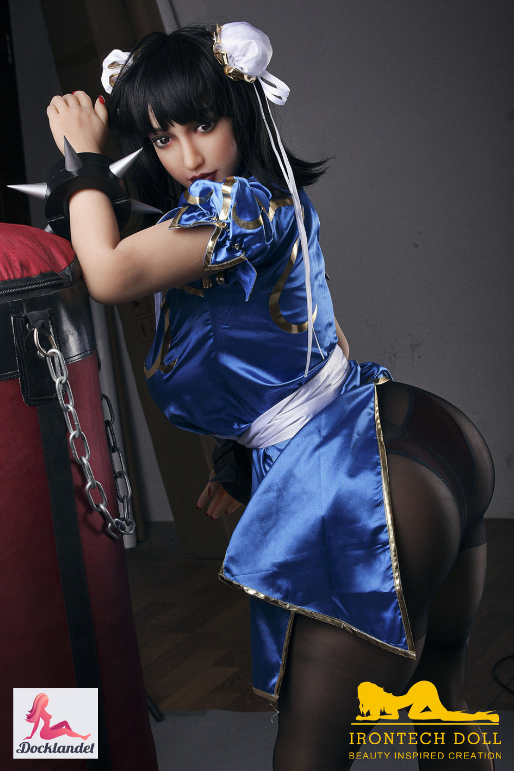Chun-li sexdukke (Irontech Doll 158 cm f-cup #69 TPE)