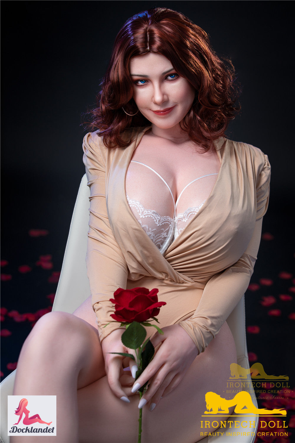 Carmel sexdukke (Irontech Doll 160 cm H-cup S12 silikone)