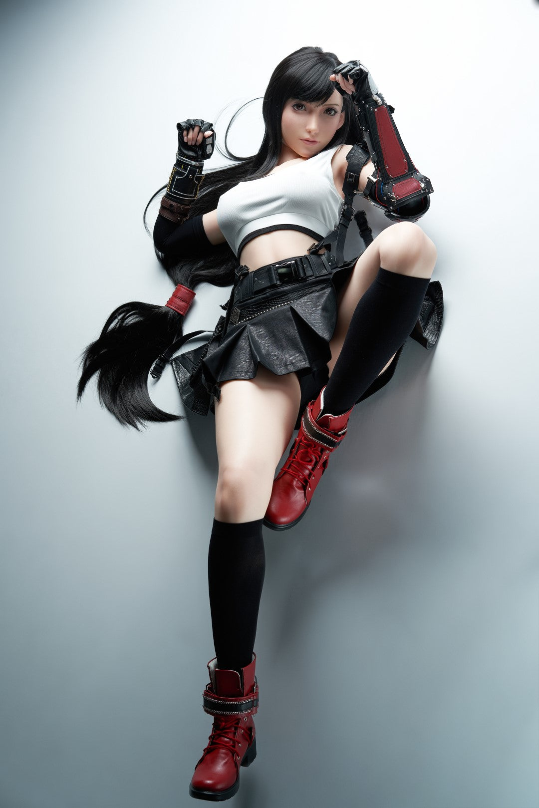 Tifa sexdukke (Game Lady 167 cm D-cup Nr.03 silikone)