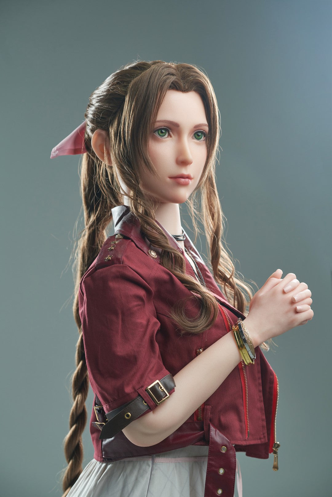 Aerith sexdukke (Game Lady 167 cm d-cup Nr. 04 silikone)