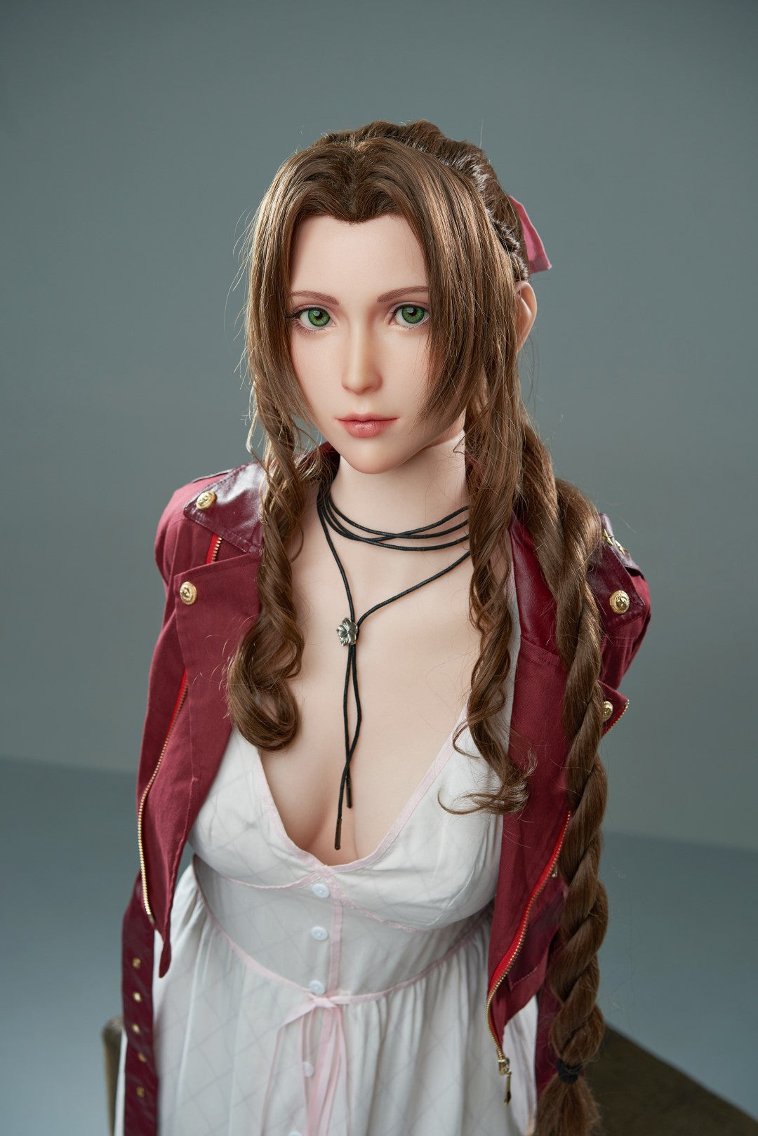 Aerith sexdukke (Game Lady 167 cm d-cup Nr. 04 silikone)