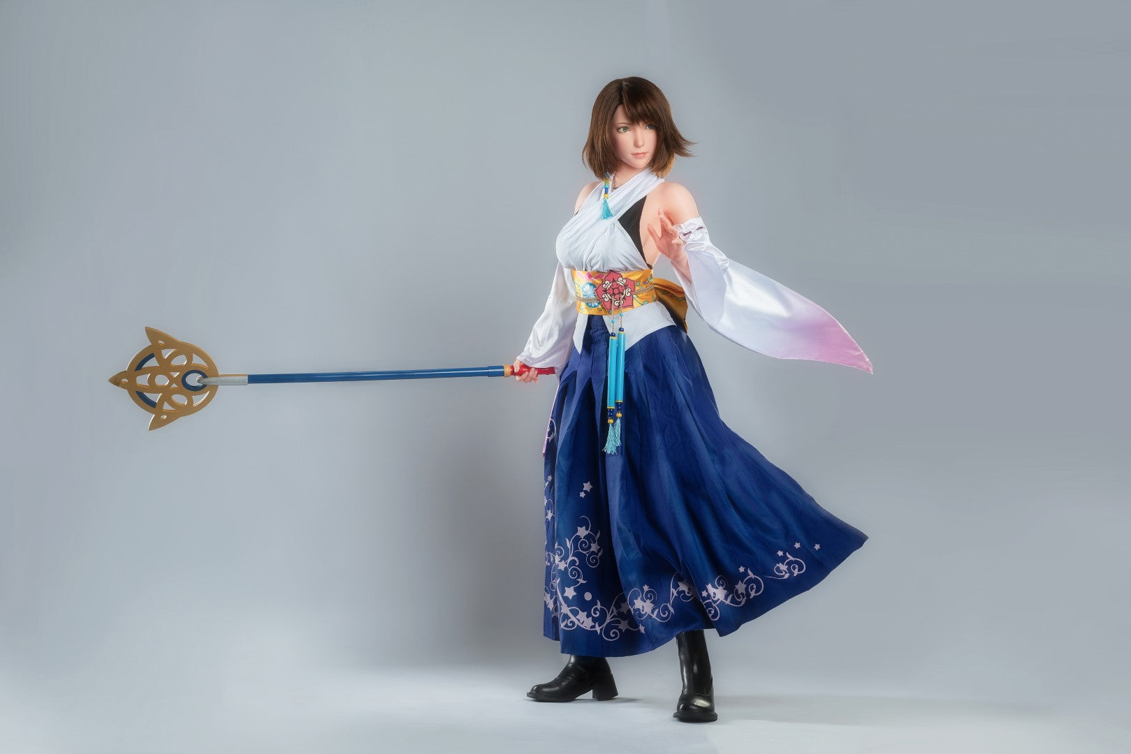 Yuna sexdukke (Game Lady 167 cm d-cup Nr. 06 silikone)