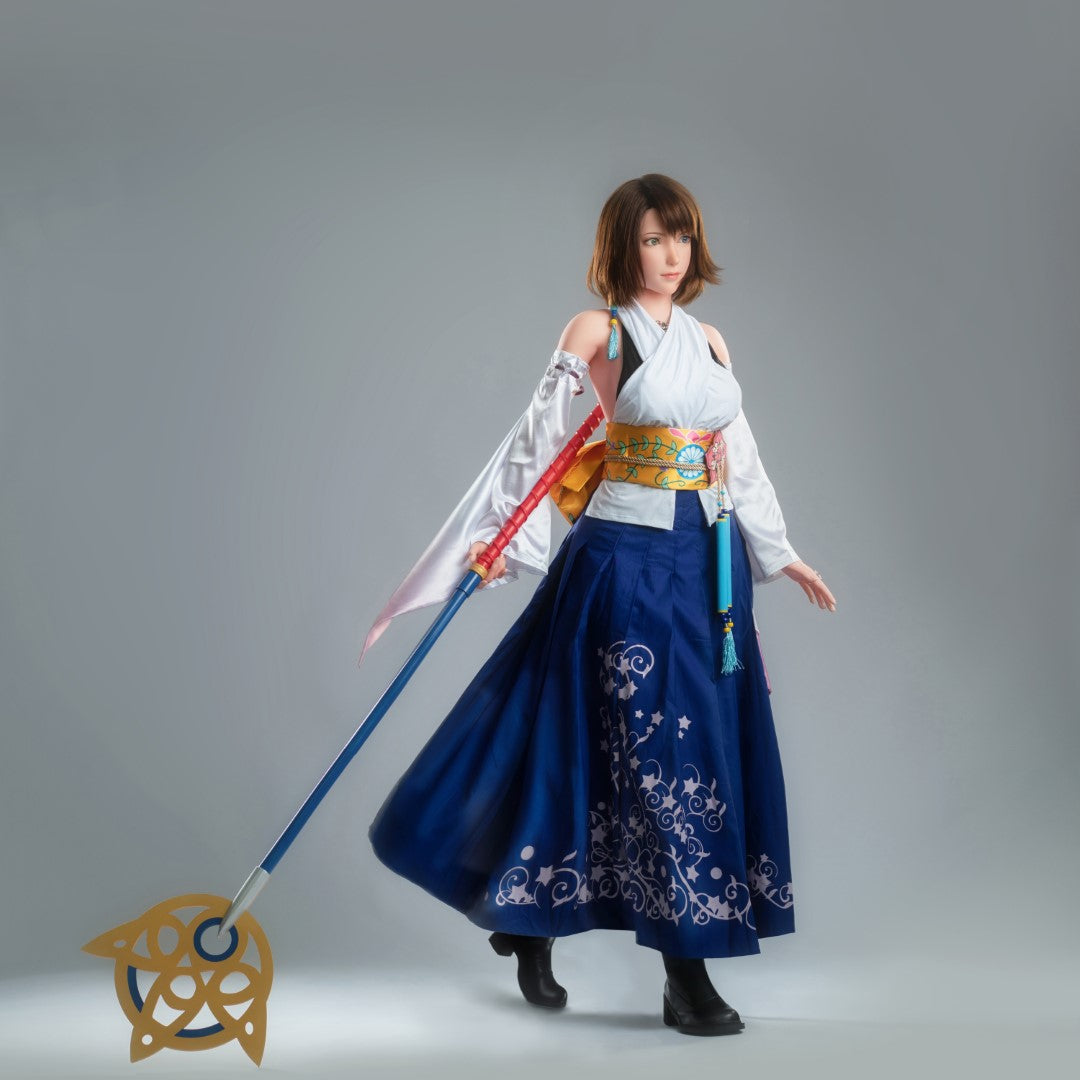 Yuna sexdukke (Game Lady 167 cm d-cup Nr. 06 silikone)