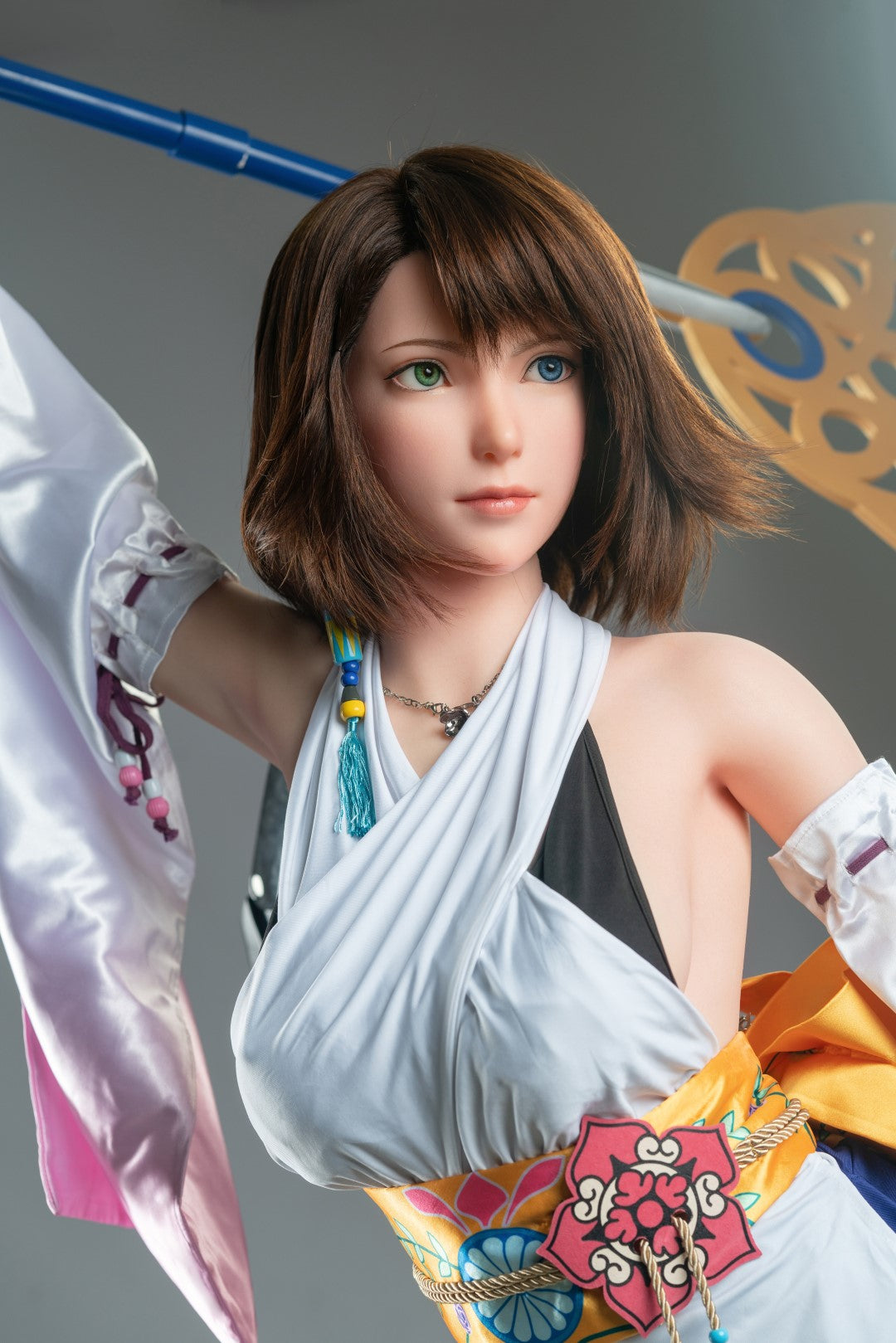 Yuna sexdukke (Game Lady 167 cm d-cup Nr. 06 silikone)
