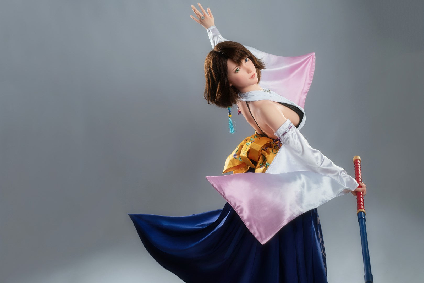 Yuna sexdukke (Game Lady 167 cm d-cup Nr. 06 silikone)