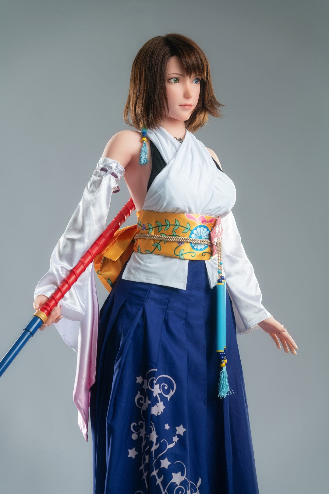Yuna sexdukke (Game Lady 167 cm d-cup Nr. 06 silikone)