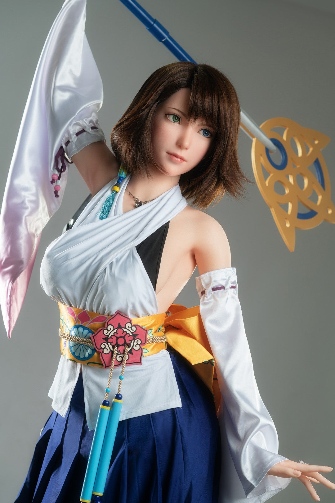 Yuna sexdukke (Game Lady 167 cm d-cup Nr. 06 silikone)