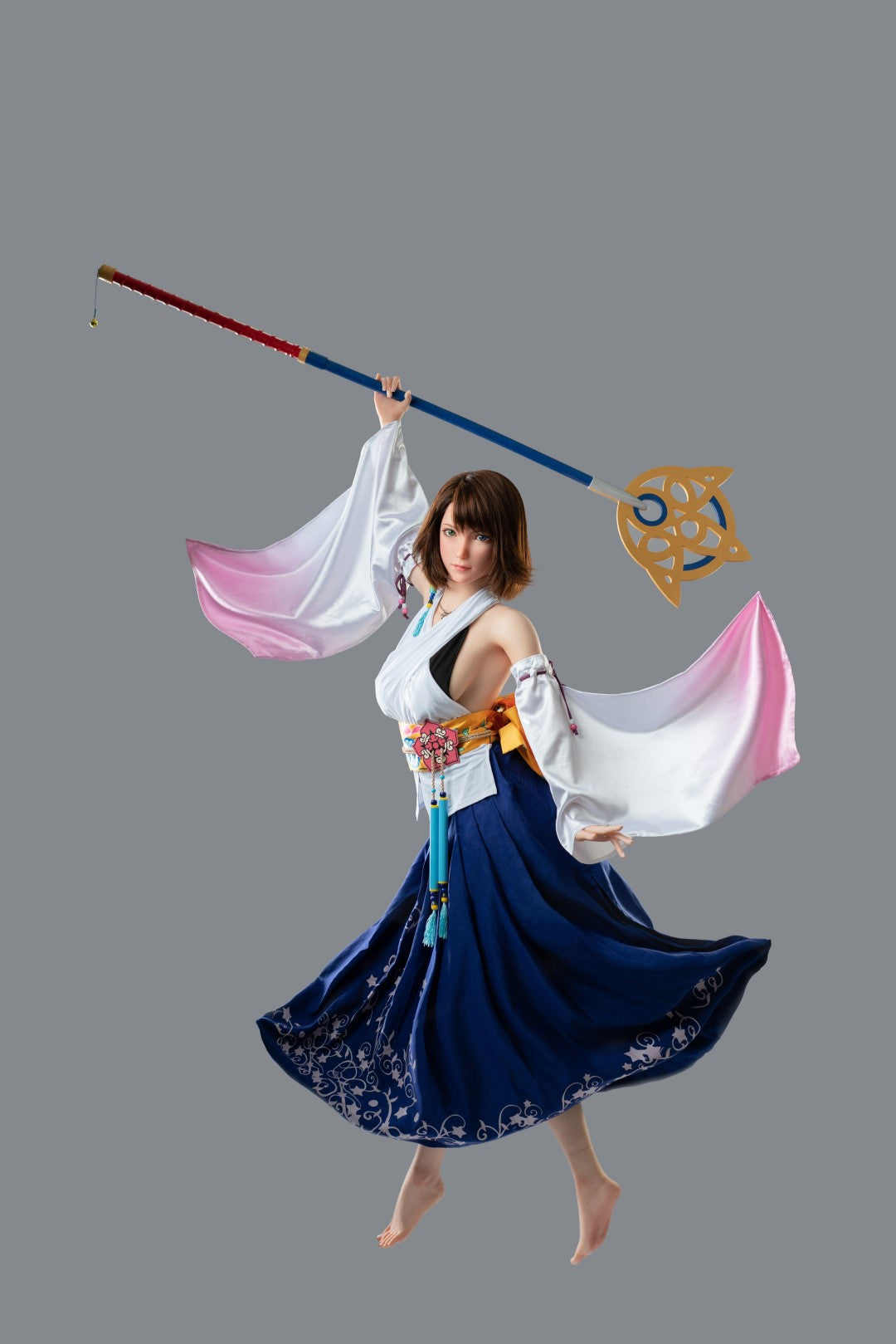Yuna sexdukke (Game Lady 167 cm d-cup Nr. 06 silikone)