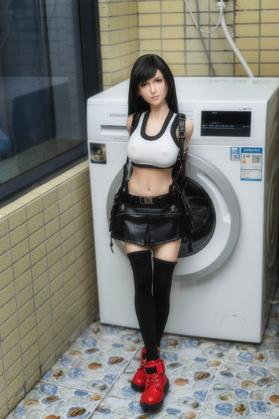 Tifa Mini sexdukke (Game Lady 100 cm E-cup Nr.03 silikone)