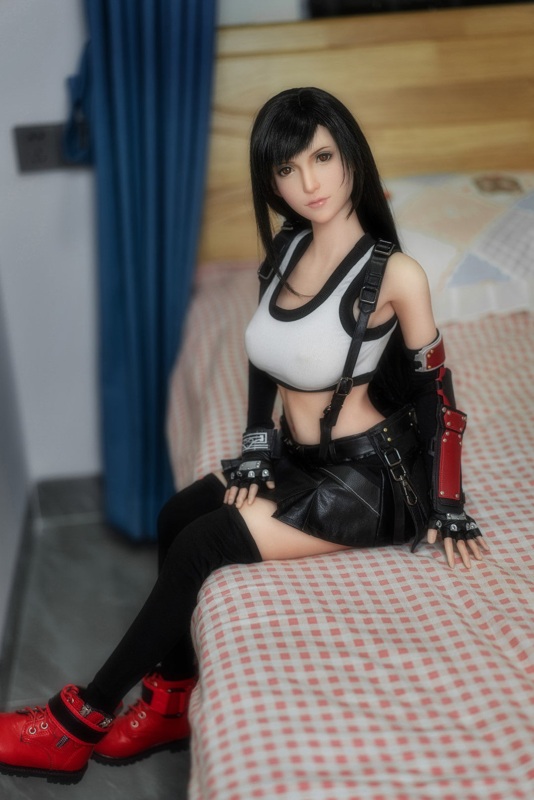 Tifa Mini sexdukke (Game Lady 100 cm E-cup Nr.03 silikone)
