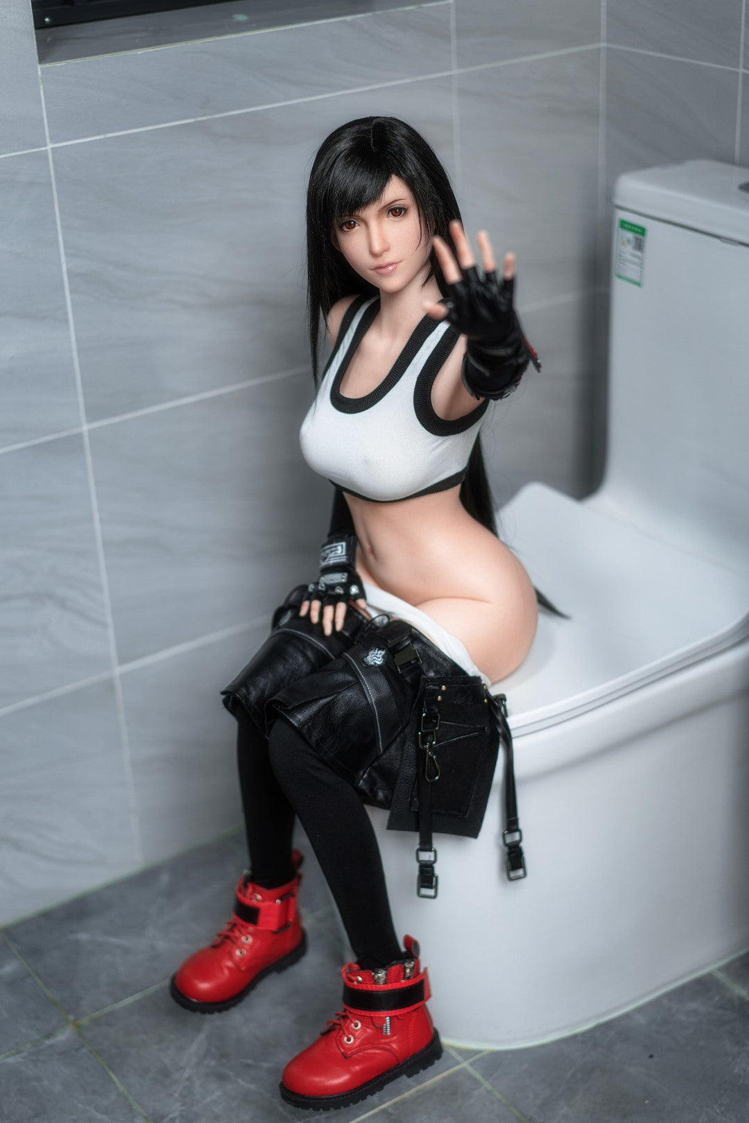 Tifa Mini sexdukke (Game Lady 100 cm e-cup No.03 silikone) EXPRESS