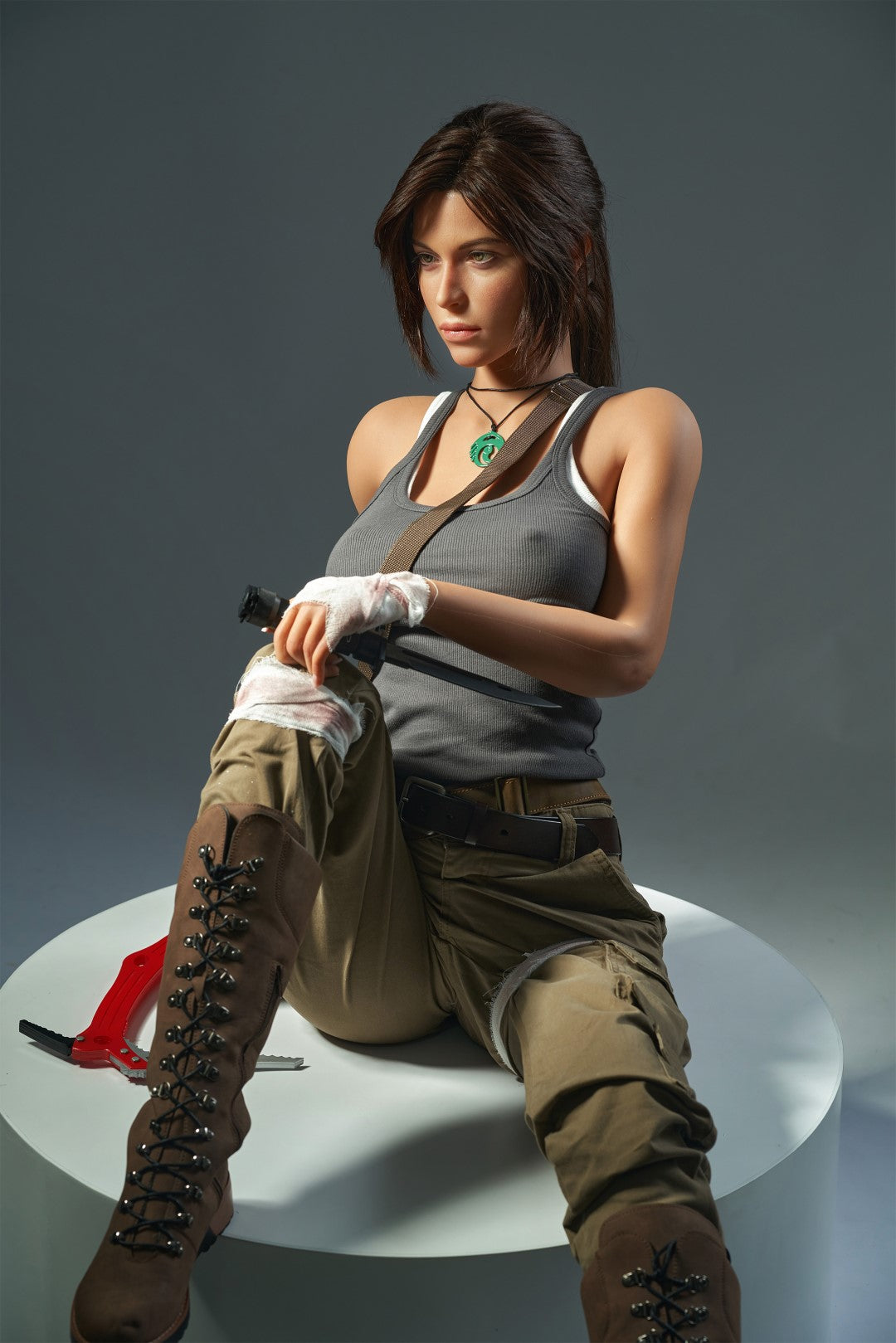 Lara sexdukke (Game Lady 166 cm e-cup No.07 silikone)