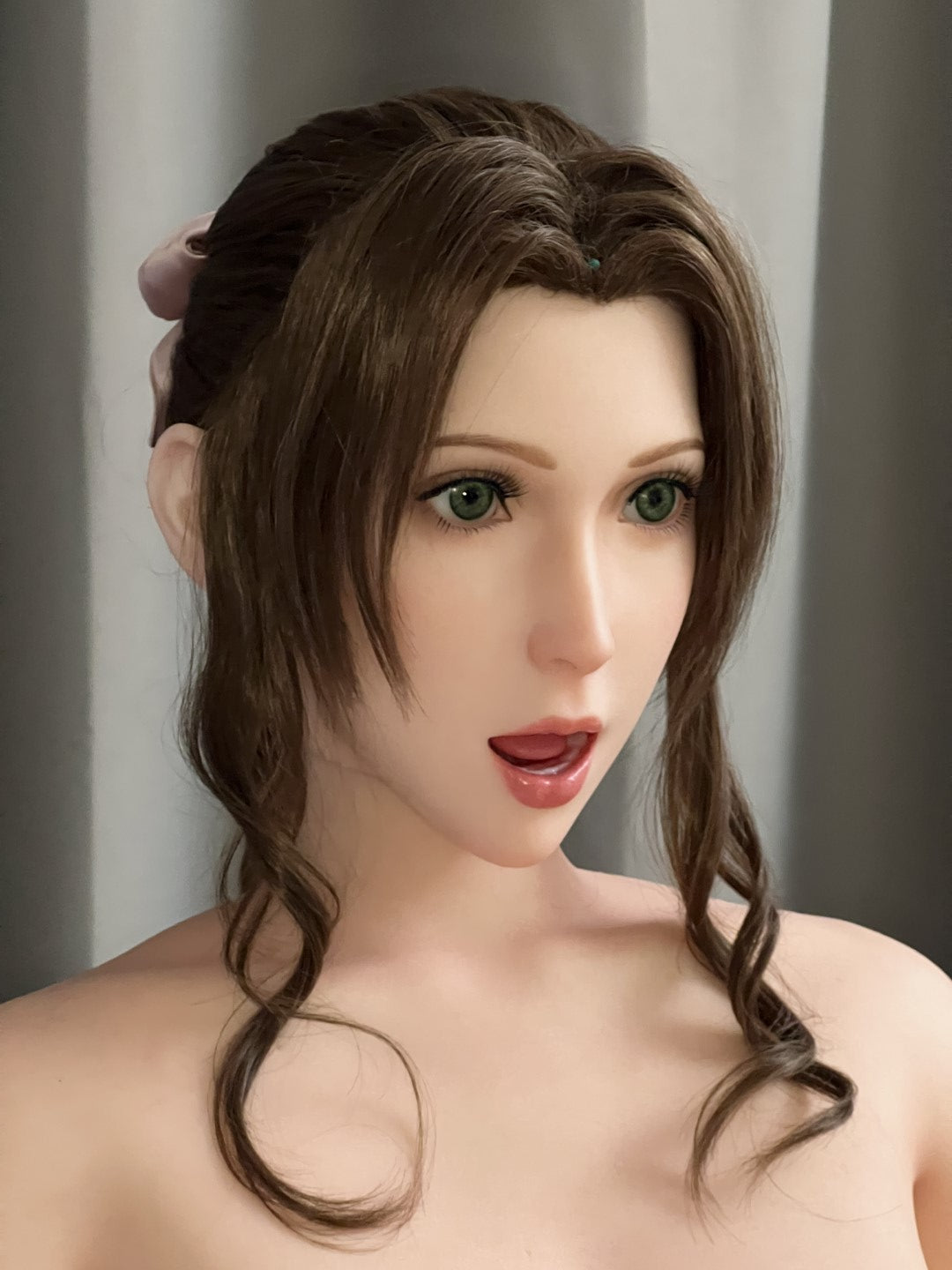 Aerith sexdukke (Game Lady 168 cm e-cup Nr. 10 silikone)
