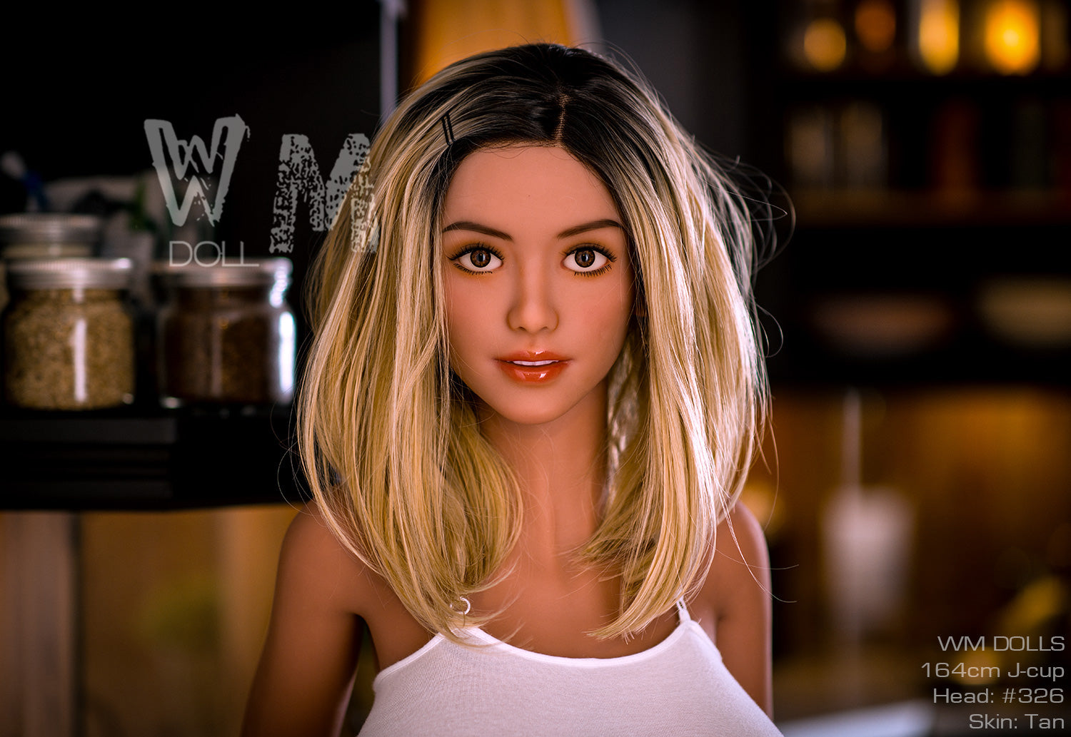Emilia sexdukke (WM-Doll 164 cm J-cup #326 TPE)