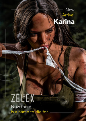 Karina sexdukke (ZEX 170 cm C-cup Ge55 silikone)