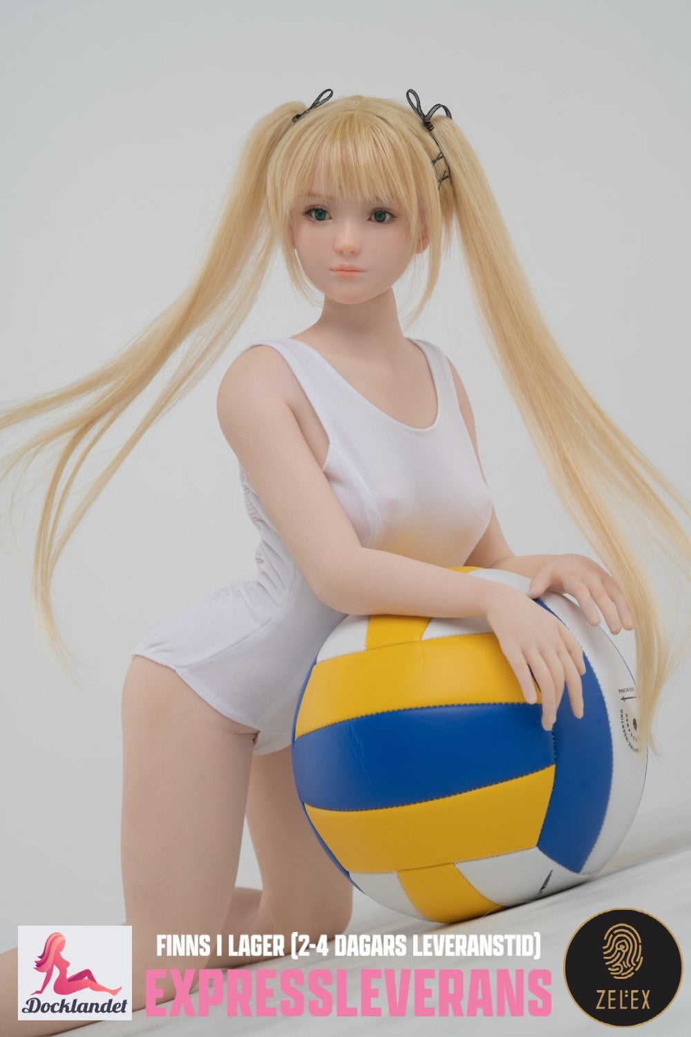 Marie Rose Mini sexdukke (Zelex 85 cm B-cup GF05-1 silikone) EXPRESS