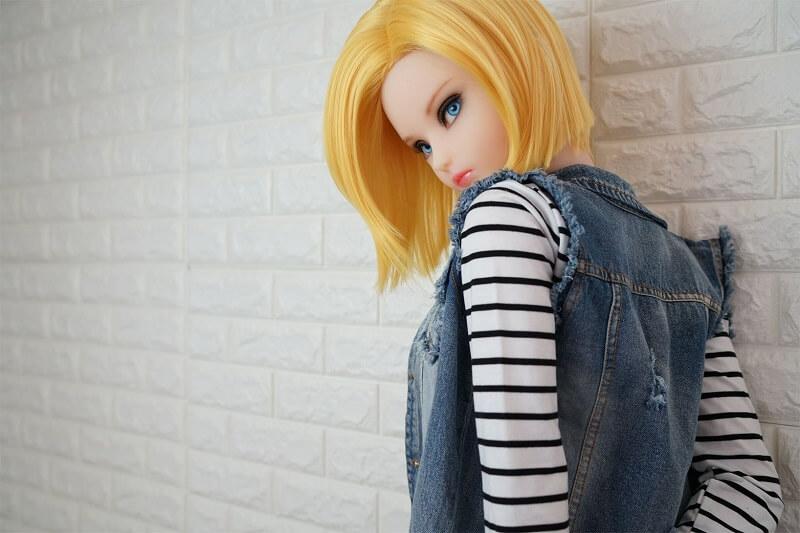 Lazuli Android 18 sexdukke (Irokebijin 140 cm e-cup Tpe/silikone)