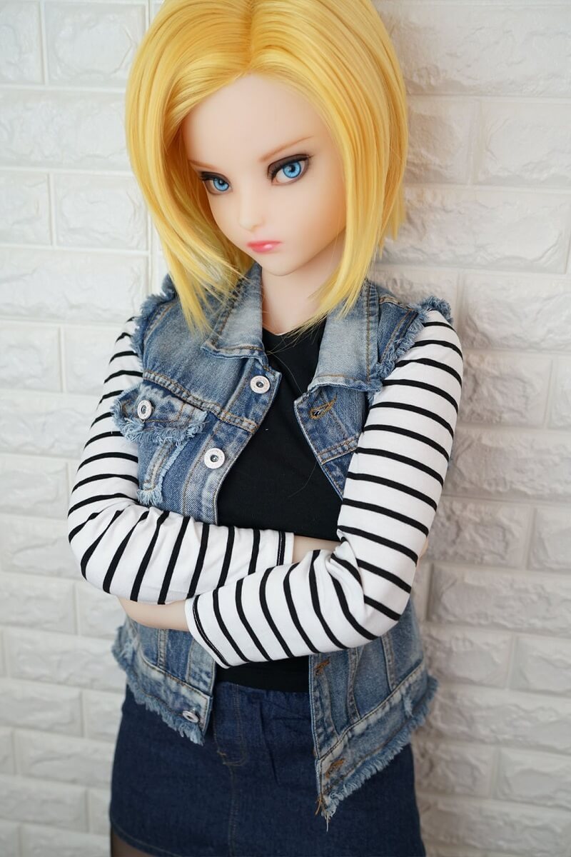 Lazuli Android 18 sexdukke (Irokebijin 140 cm e-cup Tpe/silikone)