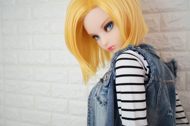 Lazuli Android 18 sexdukke (Irokebijin 140 cm e-cup Tpe/silikone)