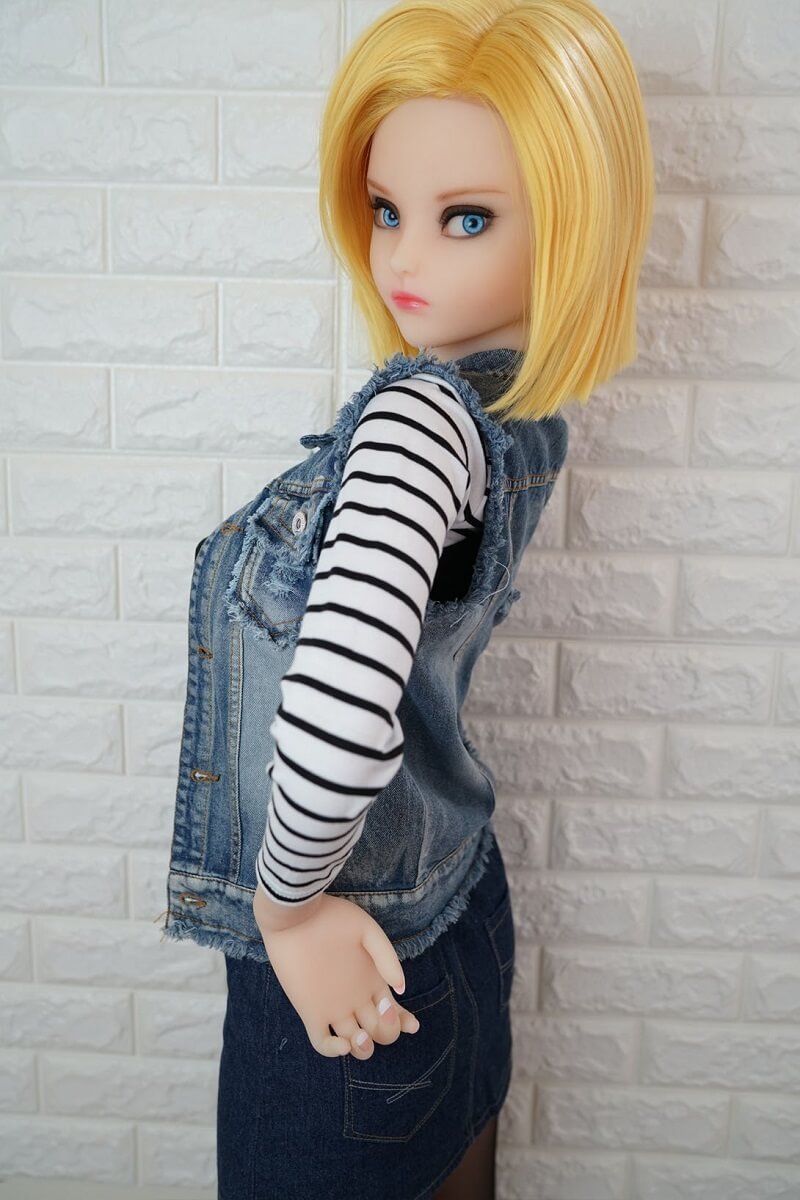 Lazuli Android 18 sexdukke (Irokebijin 140 cm e-cup Tpe/silikone)