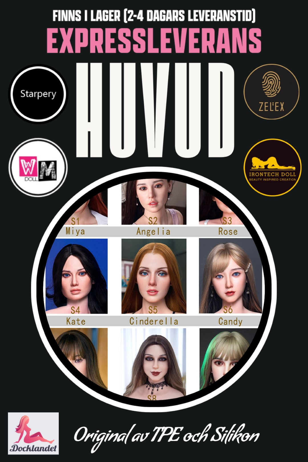 Ekstra hoved (original) EXPRESS