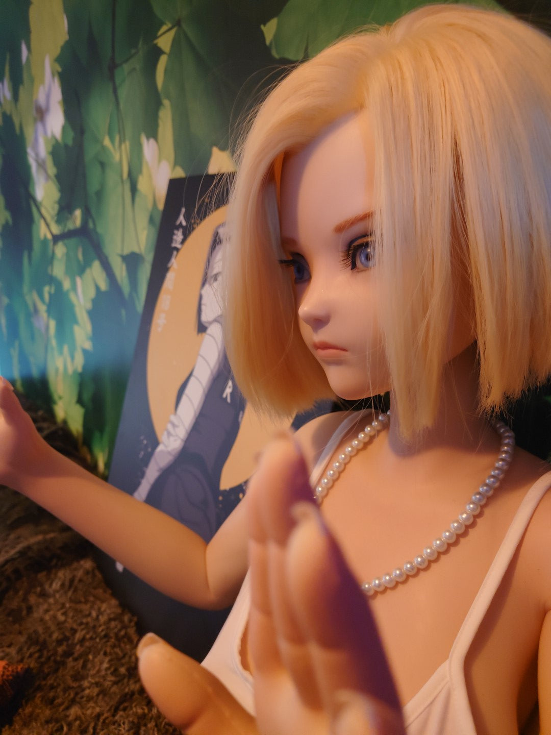 Lazuli Android 18 sexdukke (Irokebijin 140 cm e-cup Tpe/silikone)